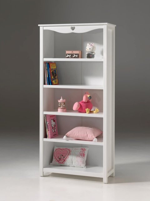 Vipack Regal Amori in Weiß aus MDF mit Rückwand - Bild 1