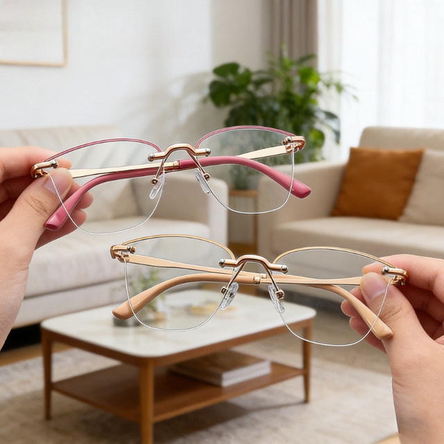 BMAD Lesebrille für Damen, pink - Bild 1