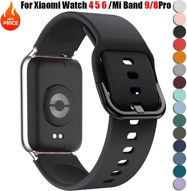 CAOWTAN Uhrenarmband Silikon, Schwarz, Unisex - Bild 1