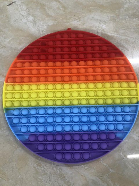 BC Pet Supplies Fidget Regenbogen Antistress, Riesiger Fidget, 30*30cm - Bild 1