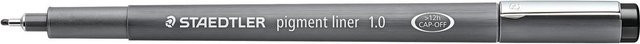 Staedtler Pigment Liner 308 Fineliner Schwarz - Bild 1