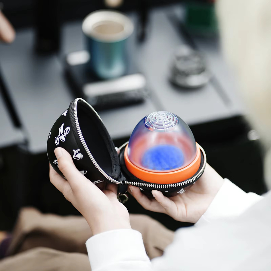 MHW-3BOMBER Eggonaut Kaffeetropfer mit Durchflusskontrolle in Blau und Multicolour, tragbar für Reisen und Camping - Bild 2