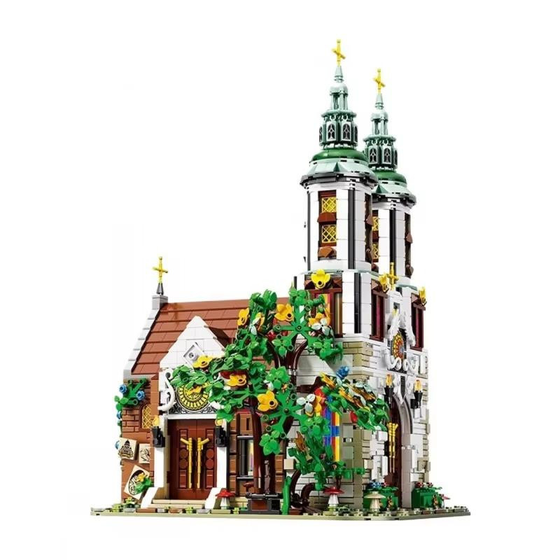 Reobrix 66023 St. Andrew's Kirchenbaukasten Modulärer Straßenbaukasten - Bild 2