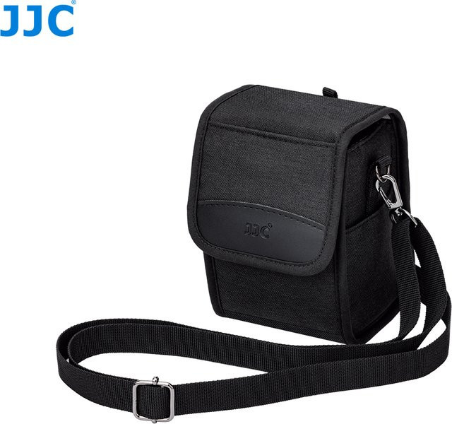 JJC Kameratasche für spiegellose Kameras Sony A6700 A6600 A6500 A6400 A6300 A6100 A6000 ZV1F ZV-1 ZV-E10 sowie Ricoh GR3 HDF GR IIIx GRIII in Schwarz und Grau - Bild 1