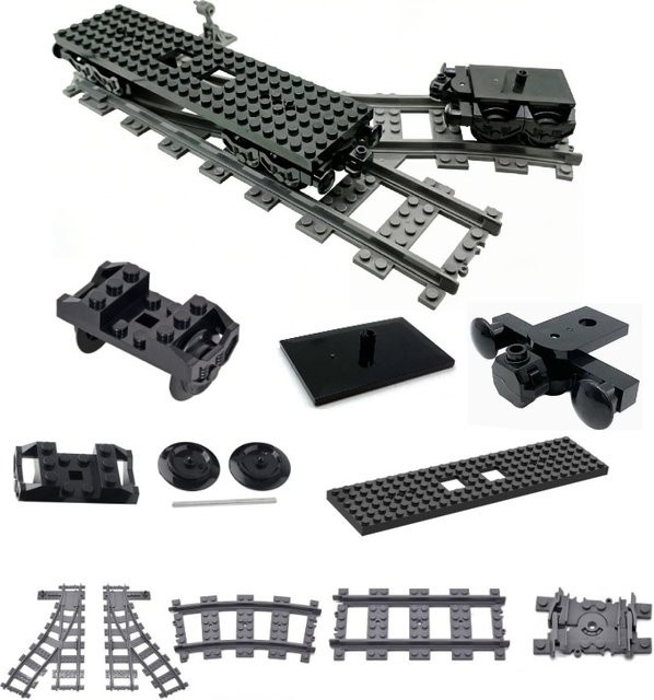 Mitty Städtisches Transport-Puzzle, Fahrzeuge, Schwarz - Bild 1