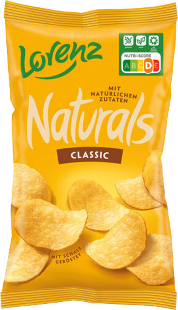 Lorenz Naturals Chips Meersalz 110 g - Bild 1