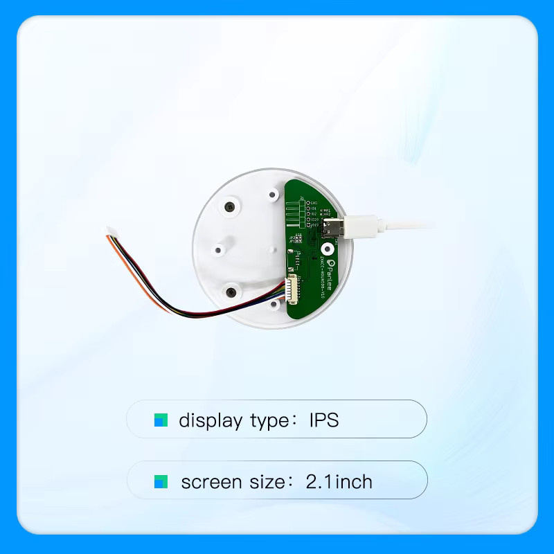 AITEXM ROBOT ESP32-S3-Modul mit 2,1 Zoll rundem IPS-Farb-LCD-Display und magnetischem Encoderknopf, N16R8 ST7701, 2,4G WIFI - Bild 3