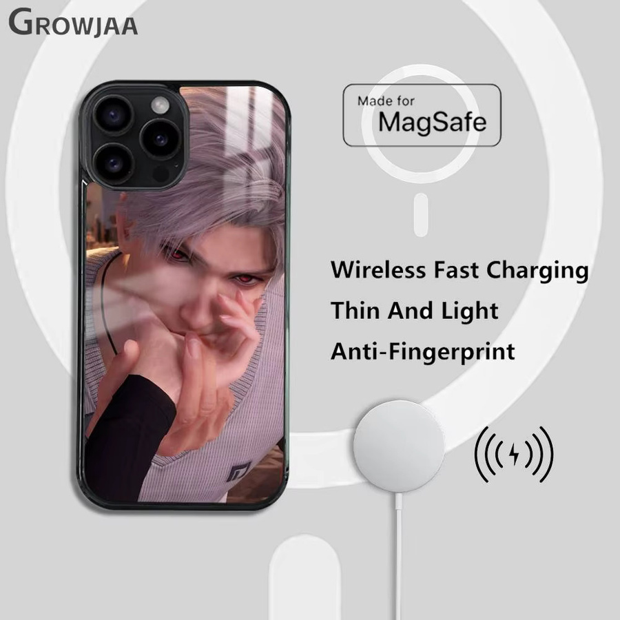 Game Love Deeppac S-Sylus Handyhülle für iPhone 16 15 14 13 Pro Max Plus Mini mit magnetischer MagSafe kabelloser Ladeunterstützung in Multicolour - Bild 5