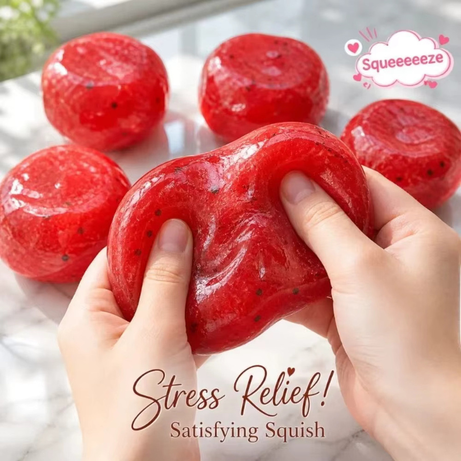 CHUTAI Wassermelonen-Slush-Spielzeug, Stressabbau-Fidget-Ball, formbar - Bild 2