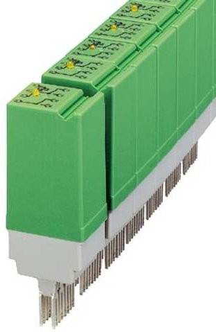 Phoenix Contact ST-REL4-KG230/21-21 Steckrelais in Grün, 230 V/DC, 230 V/AC, 3A, 2 Wechsler, 10er Packung - Bild 1