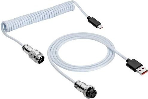 Akyga USB-C auf USB-A Kabel, USB 2.0, Weiß, Länge: 3,00 m, AK-USB-48 - Bild 1