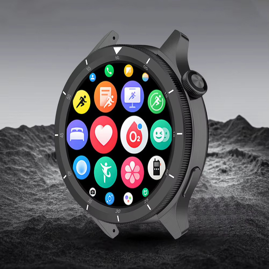Xiaomi Uhrenfallabdeckung Metall, Schwarz, für Xiaomi Uhr S4 S3 eSIM - Bild 4