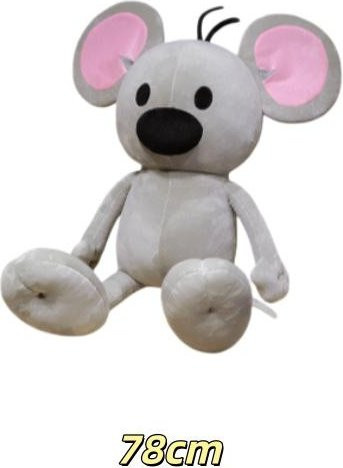 Yiran Health & Beauty Maus-Stofftiere, Plüschpuppe, Grau - Bild 1
