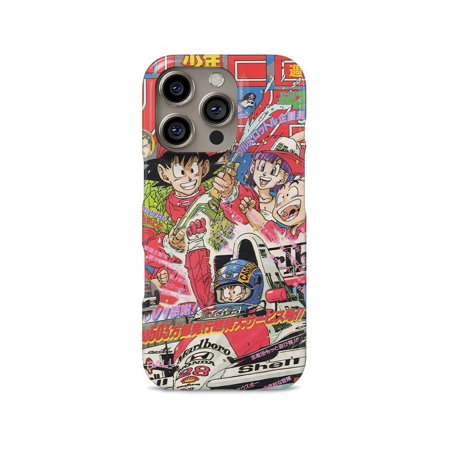 Bandai Anime D-Dragons-B-Balls-S Handyhülle für iPhone 17 16 15 14 13 12 11 Pro Max Plus X XS XR XS Max Air in Multicolour mit doppelschichtiger Abdeckung - Bild 2