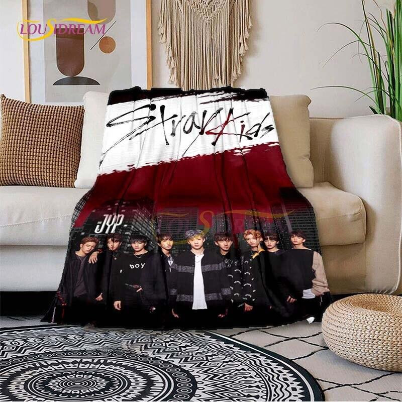 YangJOJO Kpop Star Flanell-Decke für Kinder in Multicolour, B/B: 75 x 90 cm - Bild 5