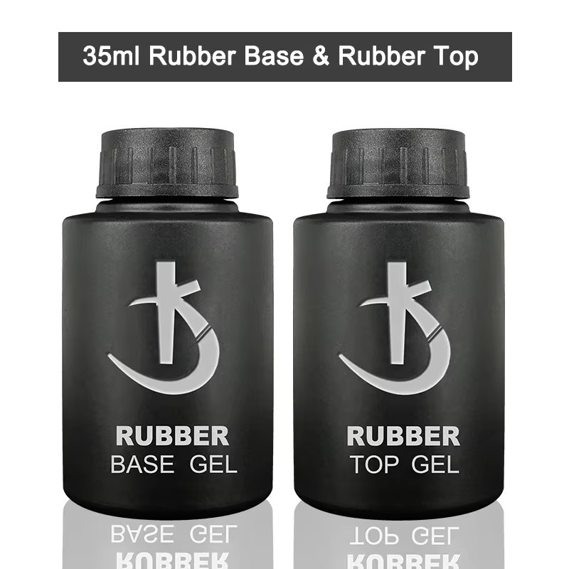 KODI JYJ Nagel-Gummi-Basecoat und Top-Coat, 35 ml, Glänzend - Bild 3