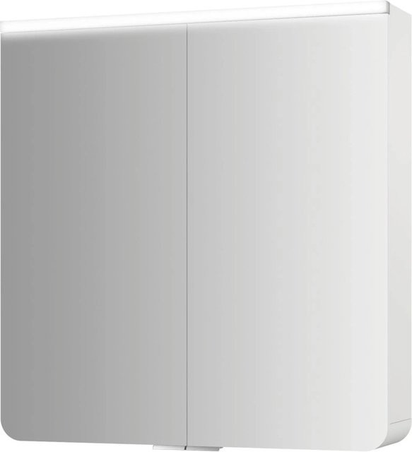 Jokey Spiegelschrank Xanto Line LED Weiß Hochglanz B: 63 cm, H: 66 cm - Bild 1