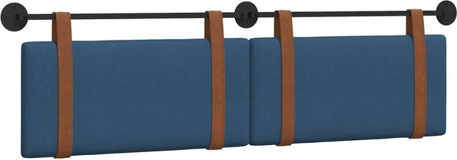 vidaXL Wandmontierte Hängevorderseite in Blau mit Antik-PU-Optik, B/H/T: 190 x 55 x 5 cm - Bild 1