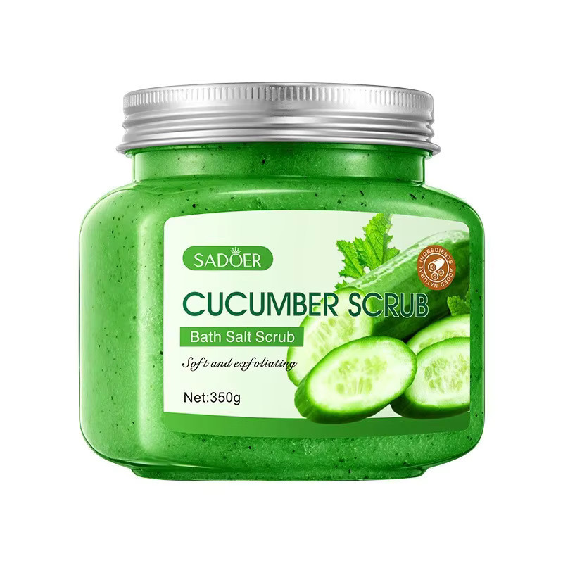 SADOER Gurken-Peeling Dusch- und Badegel, 350g, Unisex - Bild 3