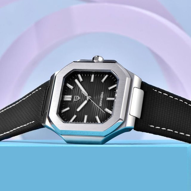 PAGANI DESIGN Armbanduhr Edelstahl, Quarz, Saphirglas, Herren - Bild 1