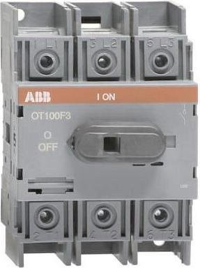ABB STOTZ-KONTAKT Lasttrennschalter OT100F3 in Grau (1SCA105004R1001) - Bild 1