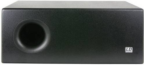 LD Systems SUB88A Aktiver PA Subwoofer in Schwarz mit 8 Zoll Tieftöner und 150W Leistung - Bild 1