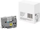 Schriftbandkassette kompatibel mit Brother TZe-141 in Schwarz, Grau und Transparent - Bild 1