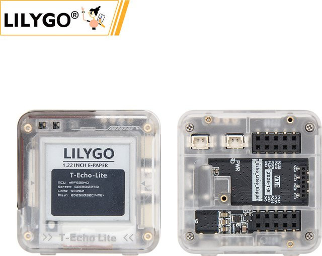 LILYGO T-Echo-Lite NRF52840 LoRa E-Paper Display Ultra-Low-Power-Modul mit GPS-Erweiterung und Meshtastic-Kompatibilität - Bild 1