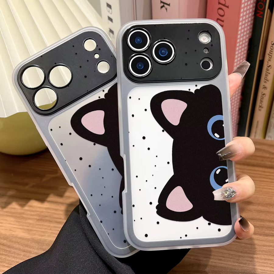 AKABEILA Handyhülle mit Katzen-Design für iPhone 17 Pro Max, 16, 15, 14, 13 in Multicolour - Bild 3