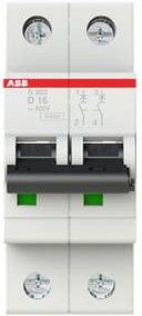 ABB S202-D16 Leitungsschutzschalter 16A 400V 2CDS252001R0161 - Bild 1
