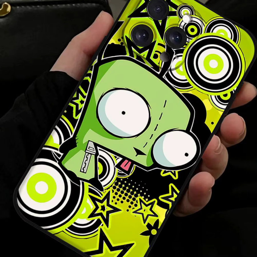 InvaderS Z-Zims Handyhülle für iPhone 17 16 15 14 13 12 11 Pro Max und weitere Modelle, Multicolour - Bild 3