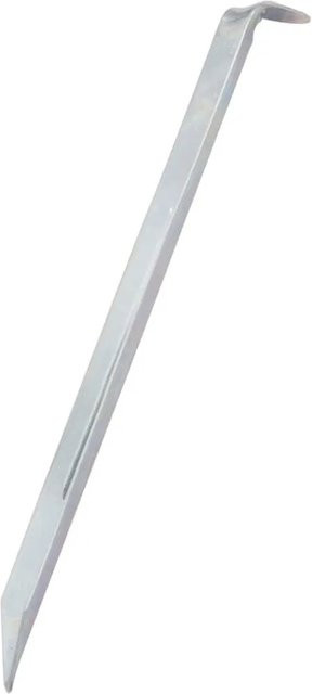 vidaXL Zeltheringe aus verzinktem Stahl, 24 Stück, silbern, Länge: 22 cm, Durchmesser: 2 cm - Bild 1