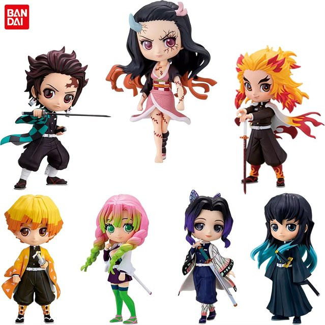 Bandai Demon Slayer Q Posket Figuren, PVC, 15 cm, Einzelfigur - Bild 1
