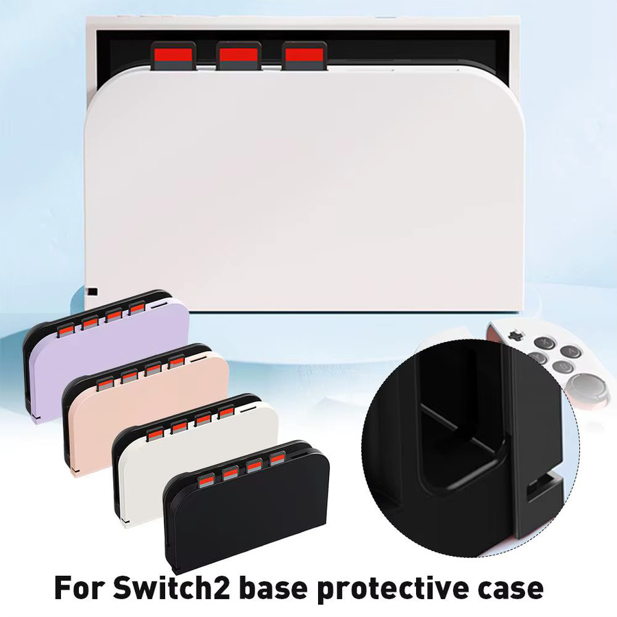 Nintendo Switch 2 Schutzhülle aus weichem TPU für das Switch2 Dock in Weiß - Bild 3