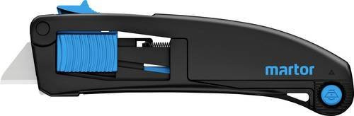 Sicherheitsmesser MARTOR SECUPRO MAXISAFE in Schwarz mit einziehbarer Klinge aus glasfaserverstärktem Kunststoff und Metall, H: 42 mm, B: 18 mm, L: 148 mm - Bild 1