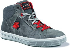 UPower Sicherheits-Schnürstiefel Predator aus Leder in Grau, Größe 40, EN ISO 20345 S3 SRC - Bild 1