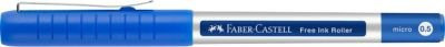 Faber-Castell Tintenroller Free Ink Micro in Blau mit 0,5 mm Strichstärke und transparentem Sichtfenster - Bild 1