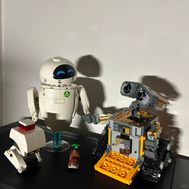 Potdemiel Wall-E-Roboter und Eva-Eve-Roboter, Bausteine, 811 Teile - Bild 4