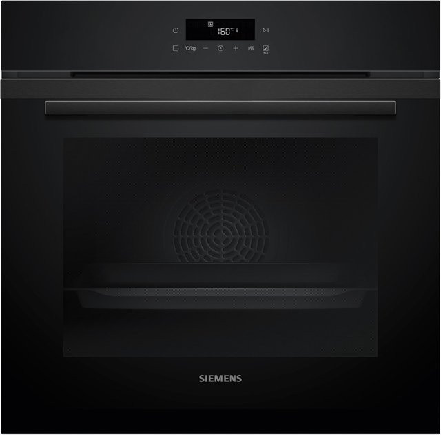 Siemens Einbaubackofen HB271ABB3 in Deep Black Inox Schwarz - Bild 1