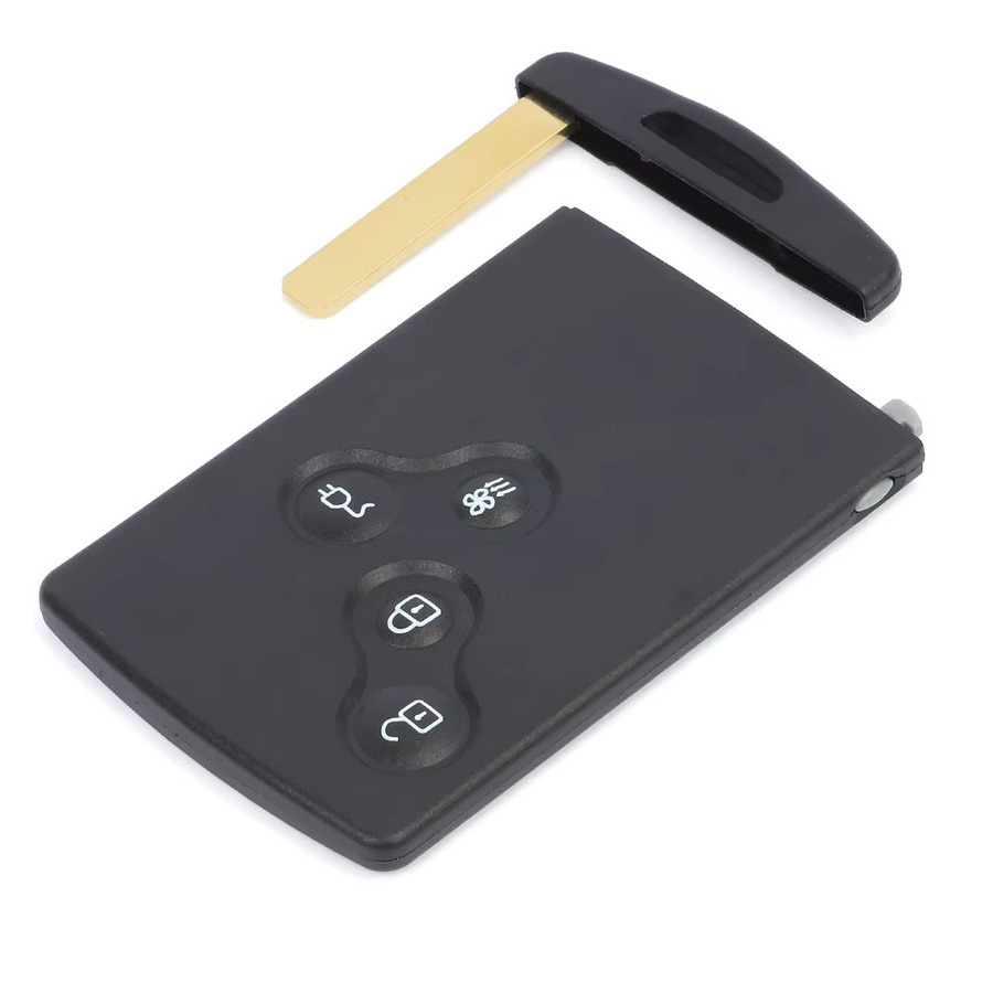 KEYECU Smart Proximity Fernbedienungsschlüssel für Renault Megane 3, Laguna 3, Scenic, Fluence und Zoe mit PCF7952A / HITAG 2 / 46 Chip in Schwarz - Bild 3