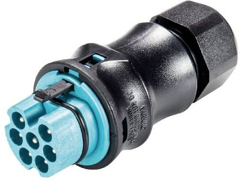 Wieland Electric 96.172.0053.6 Steckverbinder in Türkis und Multicolour - Bild 1