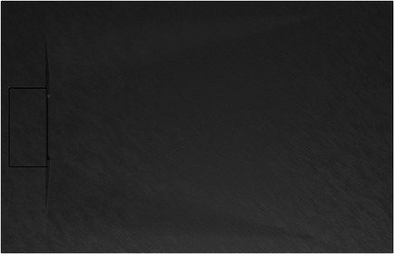 Schulte Duschwanne ExpressPlus aus Mineralguss, rechteckig, Anthrazit, B/T: 90 x 140 cm - Bild 1
