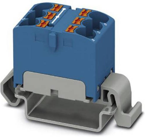 Phoenix Contact Verteilerblock Zugfeder Blau 3273660 10 Stück - Bild 1