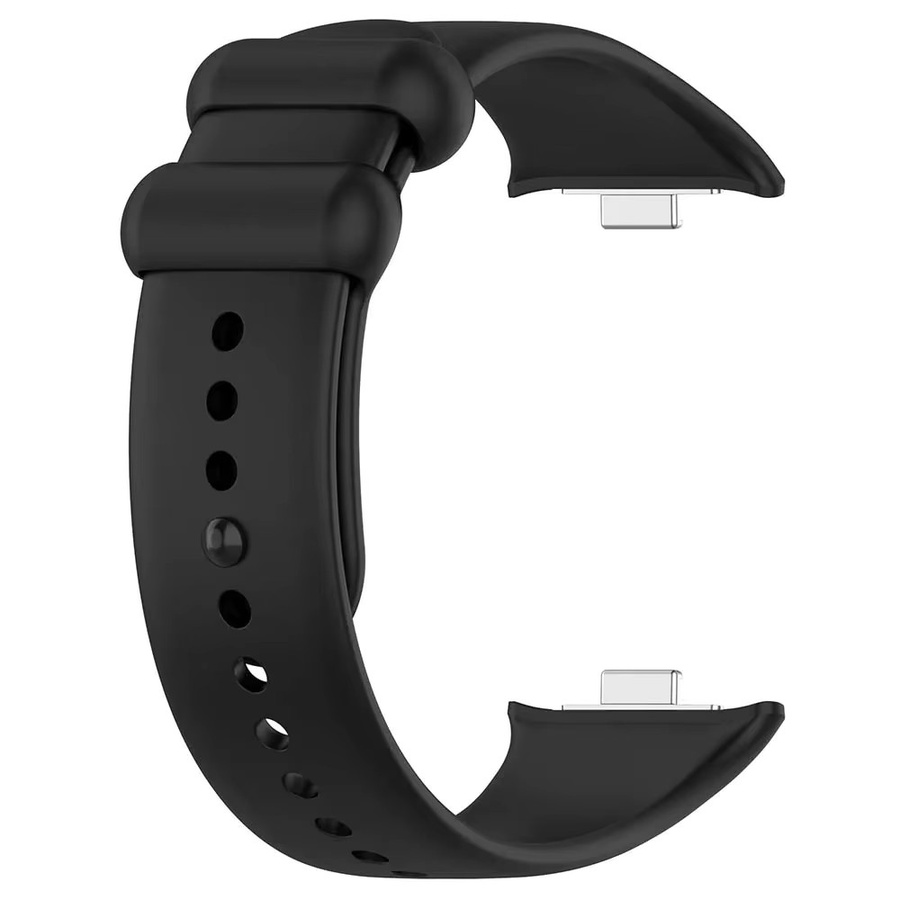 Xiaomi Uhrenarmband Silikon, Schwarz, Unisex, Xiaomi Mi Band 8 Pro, Redmi Watch 5 - Bild 4