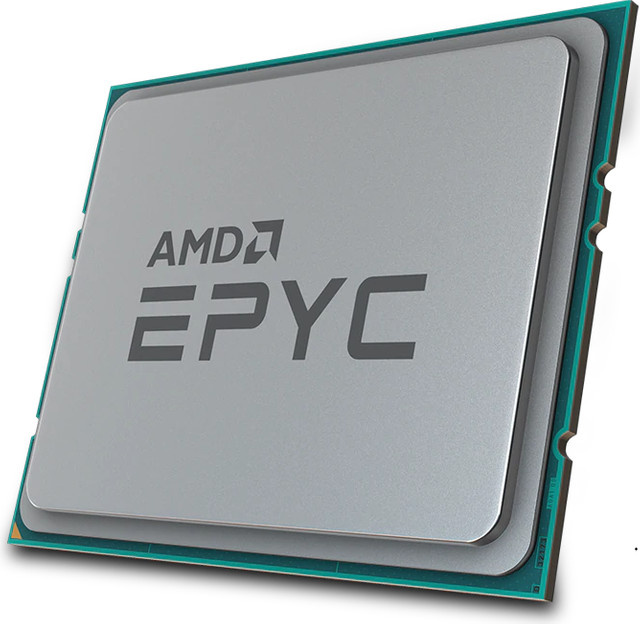 AMD EPYC 7443 Prozessor mit 24 Kernen und 2,85 GHz, 48 Threads, 128MB Cache, Socket SP3, Farbe: Silber - Bild 1