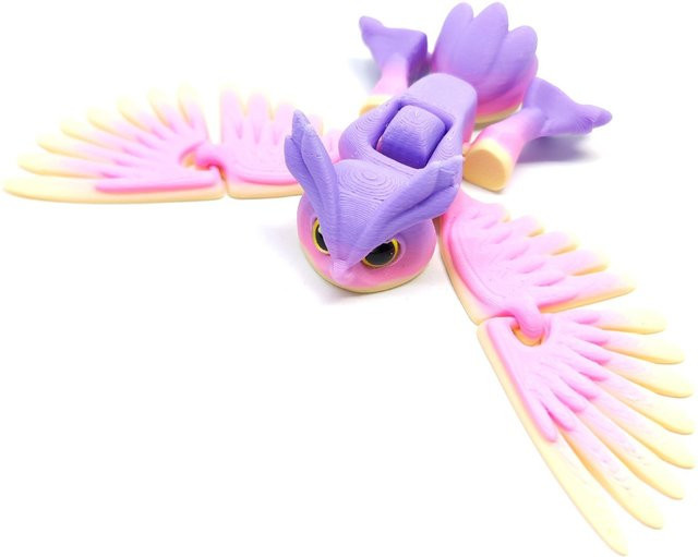 Fliegende Eule, 3D-Druck Spielzeug, Tiere, ab 14 Jahren - Bild 1