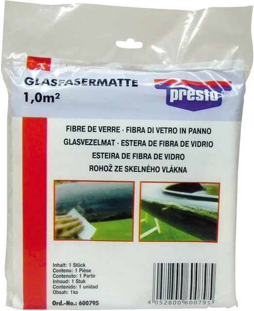Presto Glasfasermatte in Weiß und Transparent 1 m² - Bild 1