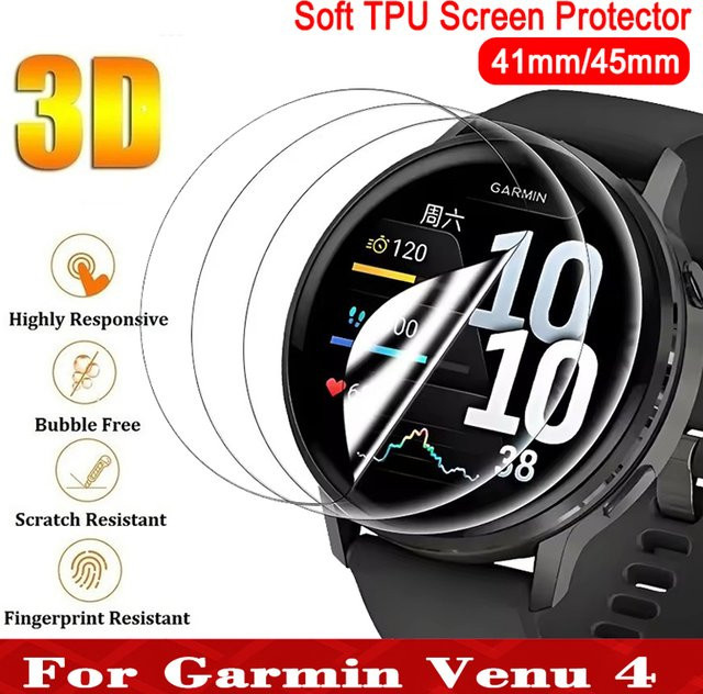 Garmin Displayschutzfolie, Silikon, transparent, Unisex - Bild 1