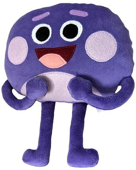 Yiran toy Grumble Bumble Nums Plüschpuppe, lila, ab 14 Jahren - Bild 1