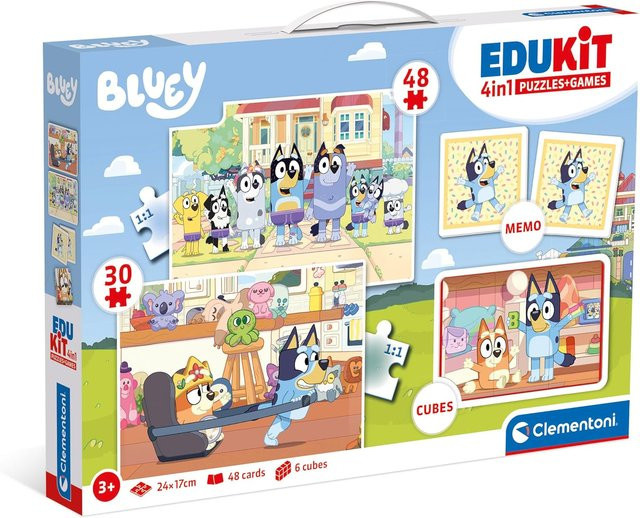 EduKit Bluey, Set / Bundle, Blau, Bunt / Mehrfarbig, ab 3 Jahre - Bild 1